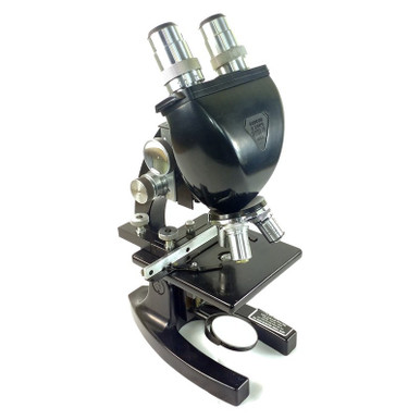 Bausch & Lomb Binocular Microscope - 10x, 43x, 97x - Vintage - New