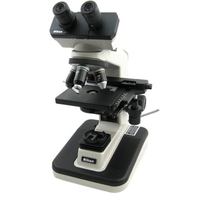 Nikon Alphaphot YS-2 Microscope 4x, 10x, 40x, 100x Objectives, Carry Case -  Reconditioned