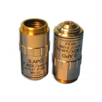 Meiji MA847 F40x Oil Plan Semi Apochromat Objective for MT6000C