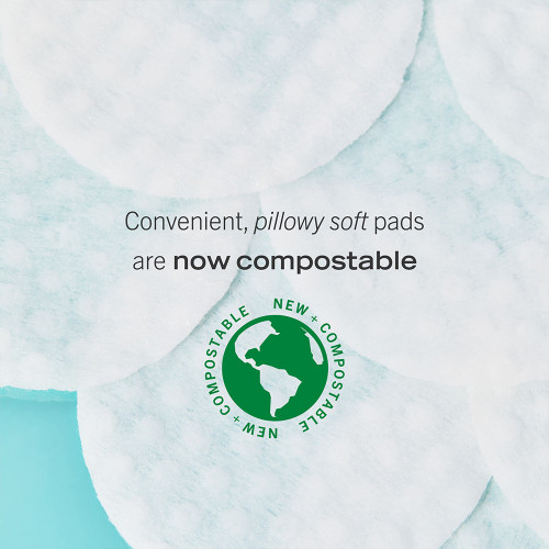 Facial Radiance Pads with Glycolic + Lactic Acids Compostable