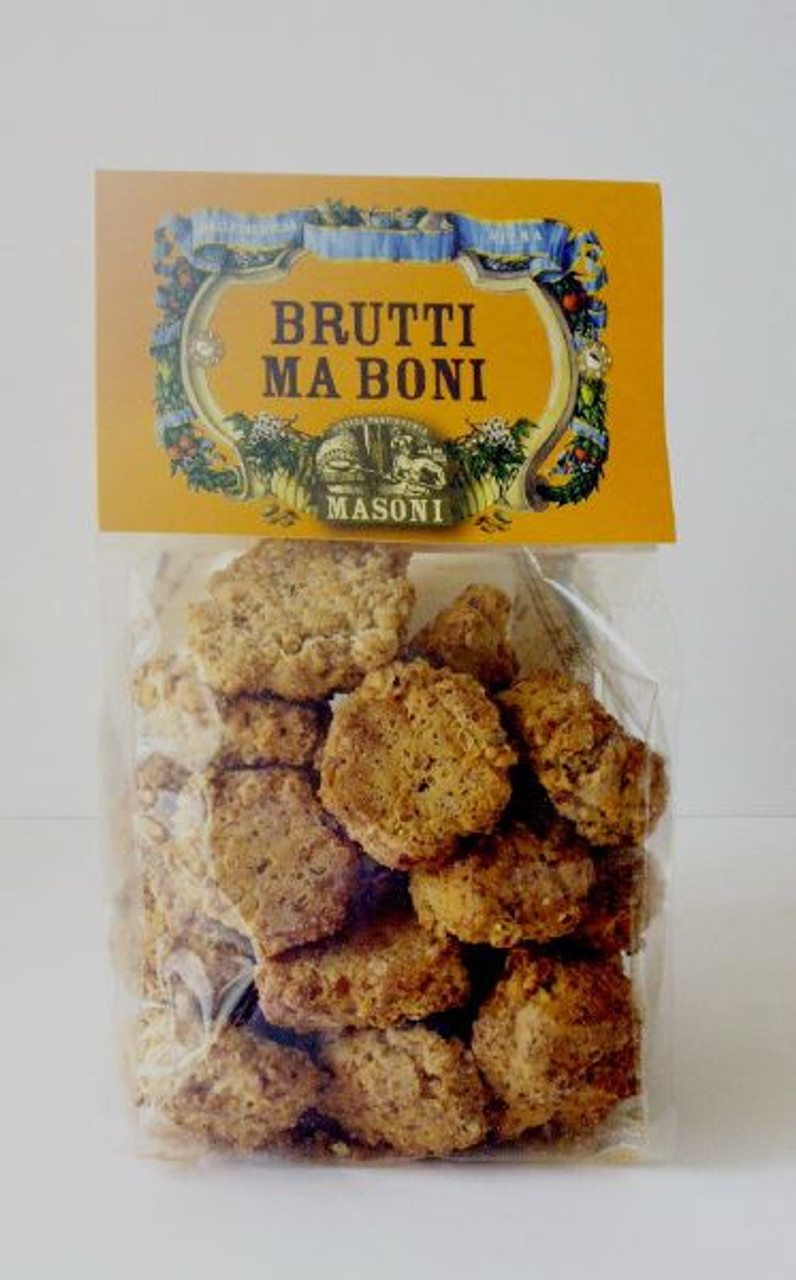 Brutti e buoni (biscuits italiens amandes et noisettes)  Biscuit italien,  Recettes sucrées, Cuisine et boissons