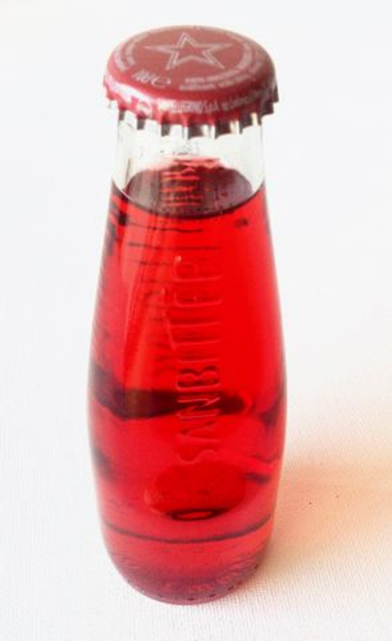 Bitter rouge soda sans alcool boisson gazeuse italienne San Benedetto
