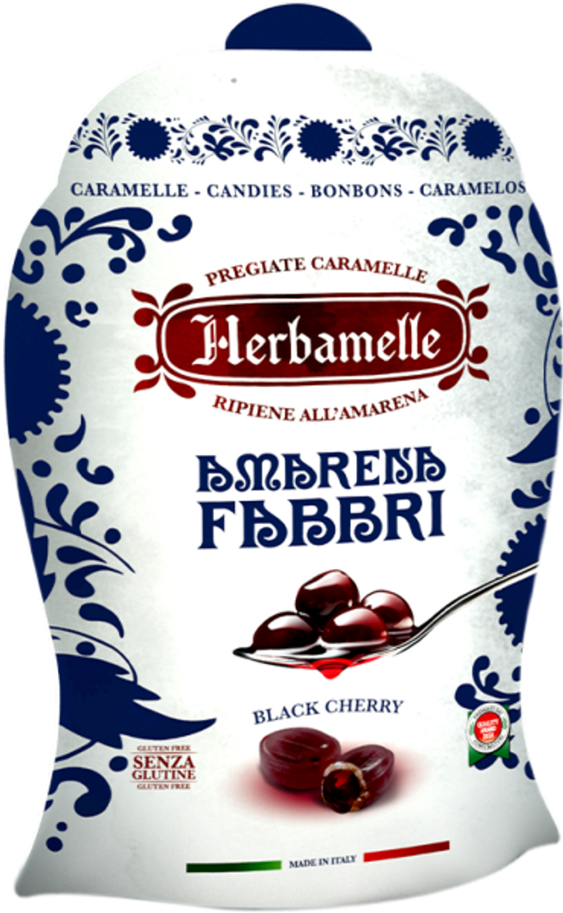 Bonbons fourrés cerise amarena 75 gr