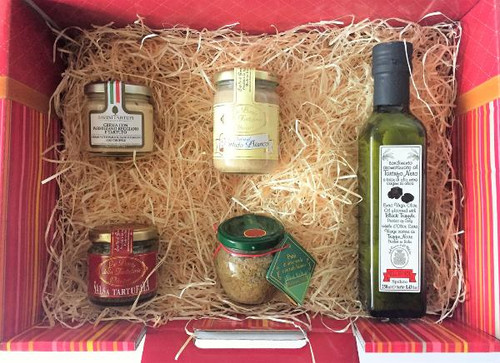 Panier Gourmand Italien Noel - Coffret Cadeau Extra Luxe avec 25 produits  typiques de la Ligurie