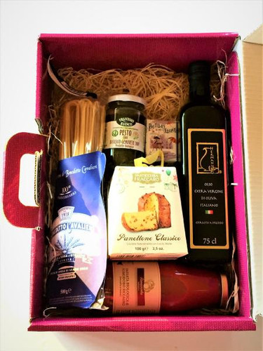 Paniers de Noël Speciale Italia - Coffret cadeau alimentaire Voyage dans  le goût en forme de valise avec 500g de panettone, vin mousseux, produits  gastronomiques et de confiserie, 11 pièces : : Epicerie