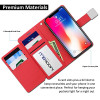 IPhone X/XS Red Wallet Case