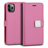 IPhone 11 Pro Max Pink Wallet Case Mode Dairy