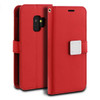 Samsung S9 ModeBlu Diary Case - Red