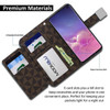 Samsung S10e ModeBlu Pattern Series Wallet Case - Brown