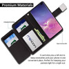 Samsung S10 Plus ModeBlu Diary Wallet Case - Black