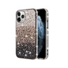 iPhone 11 Pro - Black Gradient Crystals Sparks Case