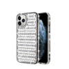 iPhone 11 Pro - Silver Triangle Crystals Sparks Case 
