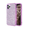 iPhone 11 Pro Max - Electroplated Purple/Purple Mini Crystals TUFF Kleer Hybrid Case