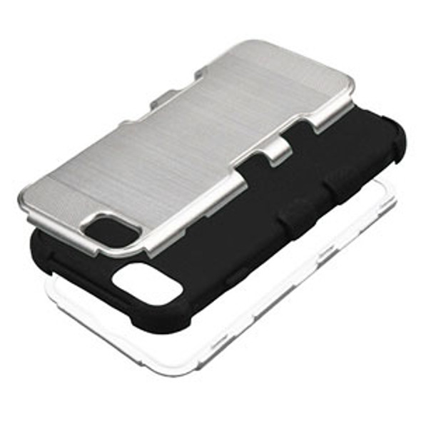 IPhone 6/6S Silver Brush Tuff Case