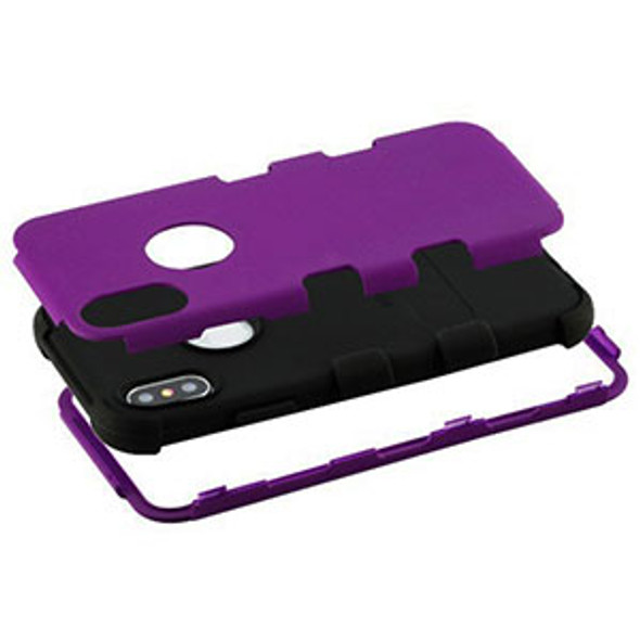 IPhone X/XS Purple Hybrid Tuff Case