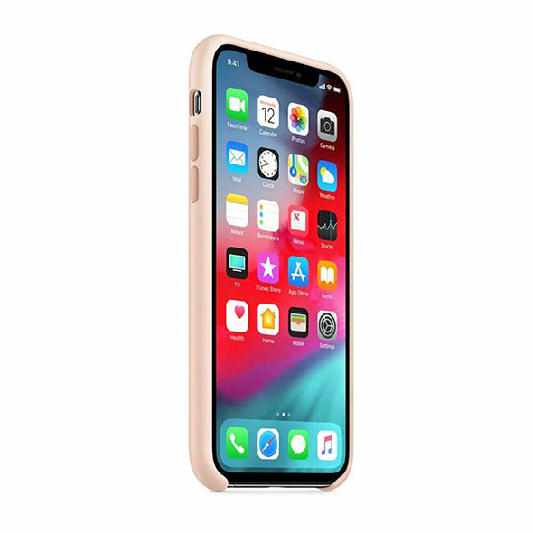 IPhone XR Beige Silicone Matte Case