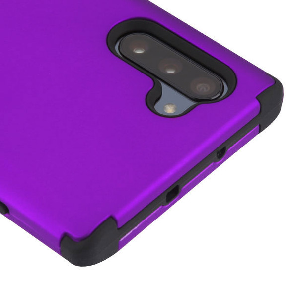 Samsung Note 10 Rubberized Grape/Black TUFF Hybrid Protector Cover