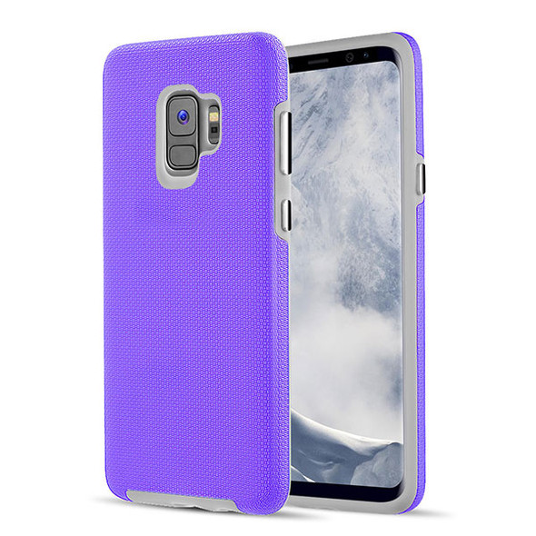 Samsung S9 Anti Slip Hybrid Case - Puprle