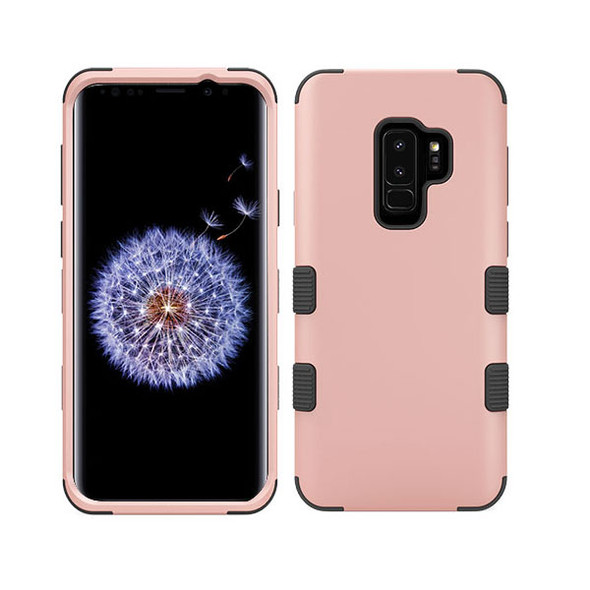 Samsung S9 Plus Rose Gold/Black TUFF Hybrid Phone Protector Cover