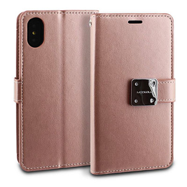 IPhone XR Rose Gold Wallet Case