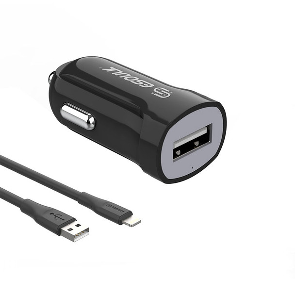 Car Charger 12W 2.4A Cable  For iPhone