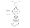 206 Tail Rotor Trunnion Grease Housing Bearing & Seal Installer