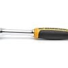 1/4" Drive 90-Tooth Comfort Grip Teardrop Ratchet 6"