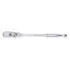 3/8" Drive 90-Tooth Flex Head Teardrop Ratchet 11"