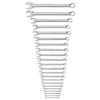 22 Piece 12 Point Long Pattern Combination Metric Wrench Set