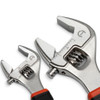 2 Piece 6" & 10" Quick-Fit-Jaw Adjustable Wrench Set