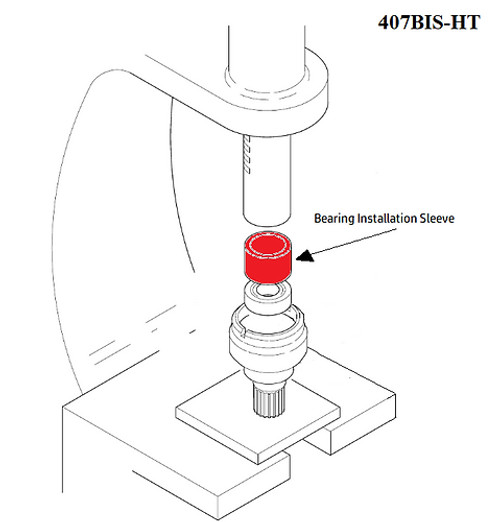 206/407/505 Freewheeling Unit Bearing Installation Sleeve