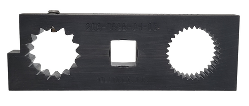 206/407/505 Tail Rotor Gearbox Backlash Spline Wrench 206/407/505 Tail Rotor Gearbox Backlash Spline Wrench