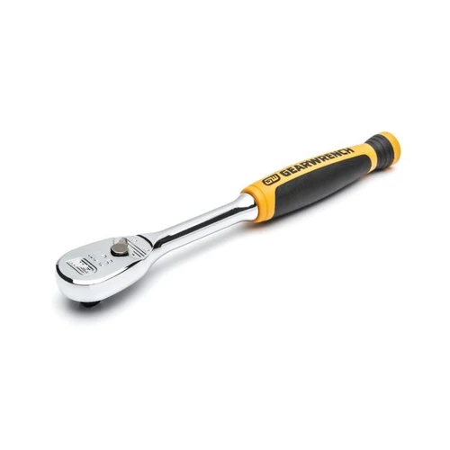 1/4" Drive 90-Tooth Comfort Grip Teardrop Ratchet 6"