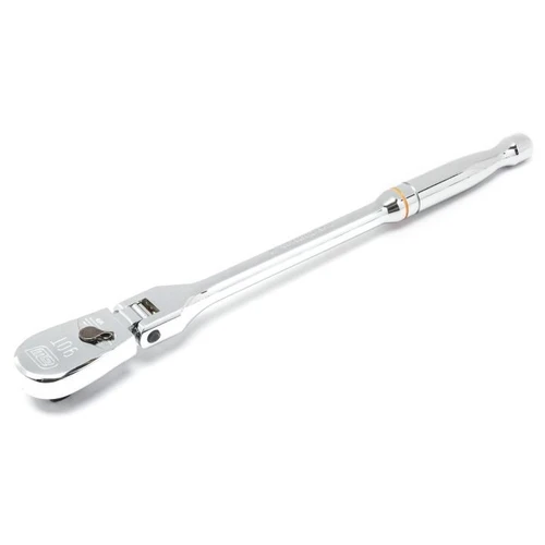 3/8" Drive 90-Tooth Flex Head Teardrop Ratchet 11"