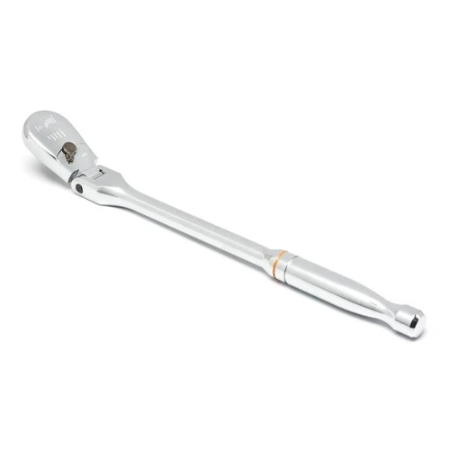 3/8" Drive 90-Tooth Flex Head Teardrop Ratchet 11"
