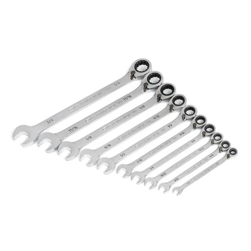 SAE 12pt Reversible Ratcheting Wrenches