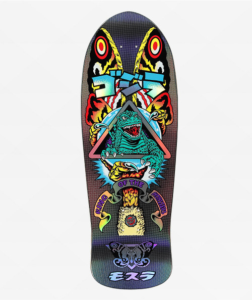 Santa Cruz x Godzilla Mothra Natas Skateboard Deck Santa Cruz x Godzilla Mothra Natas Skateboard Deck
