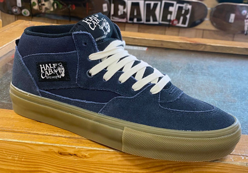 Van Half Cab Blue/Gum Skate Shoes