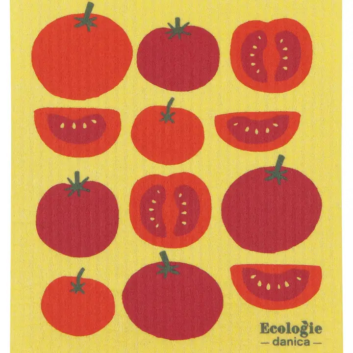 Tomatoes Swedish Dish Cloth - Thumbnail 2