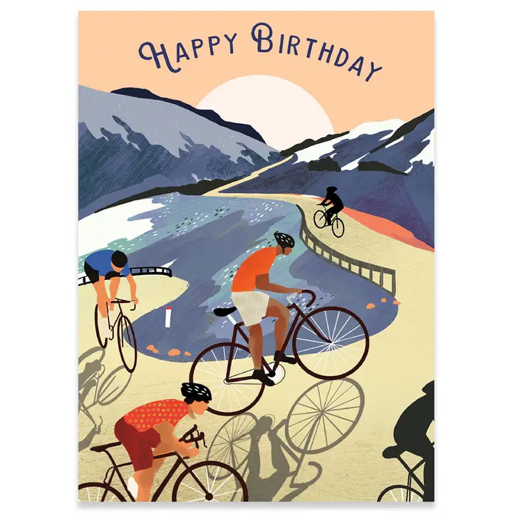 Wheelie Amazing Biking Birthday Card – from Calypso Cards Inc