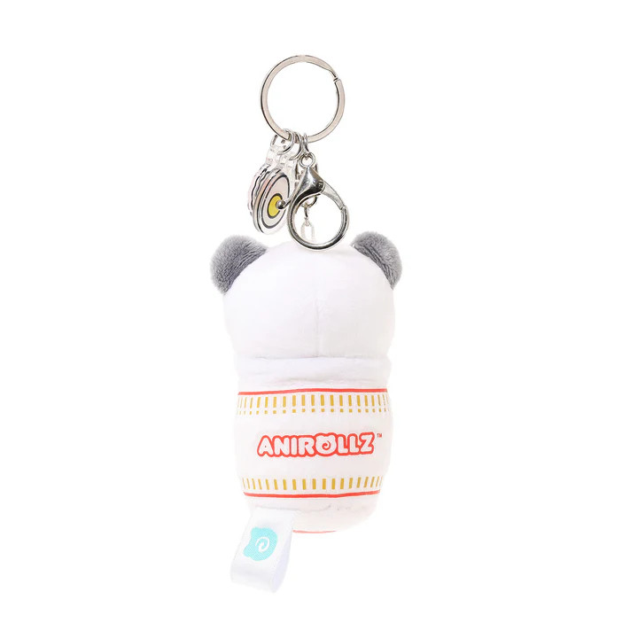 NAOTO クッション クリアチャーム Cup Noodles Pandaroll Plush Charm Mini from Anirollz x Nissin