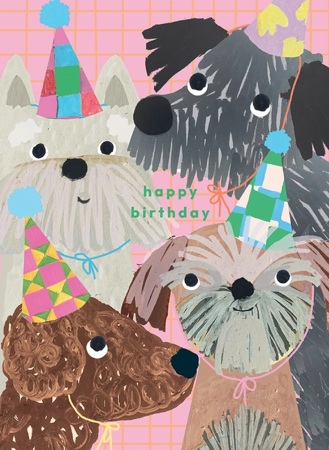 Dogs Birthday Card from Calypso Cards | Jenny K