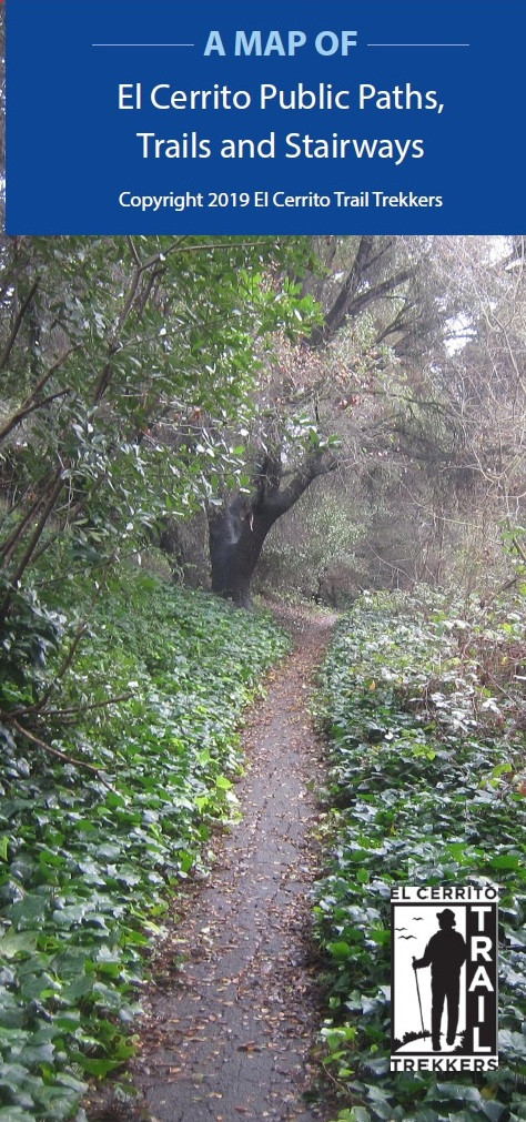 El Cerrito Trail Map by EC Trail Trekkers Jenny K.