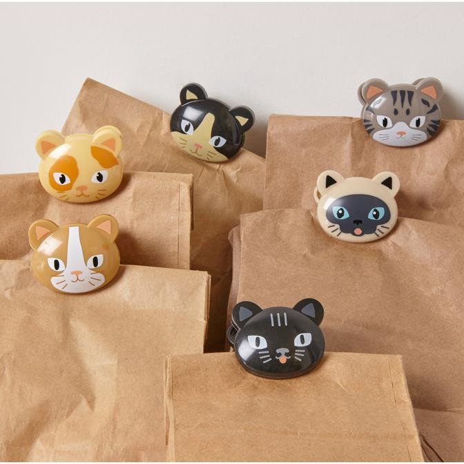 Kikkerland Cat Bag Clips - Thumbnail 2
