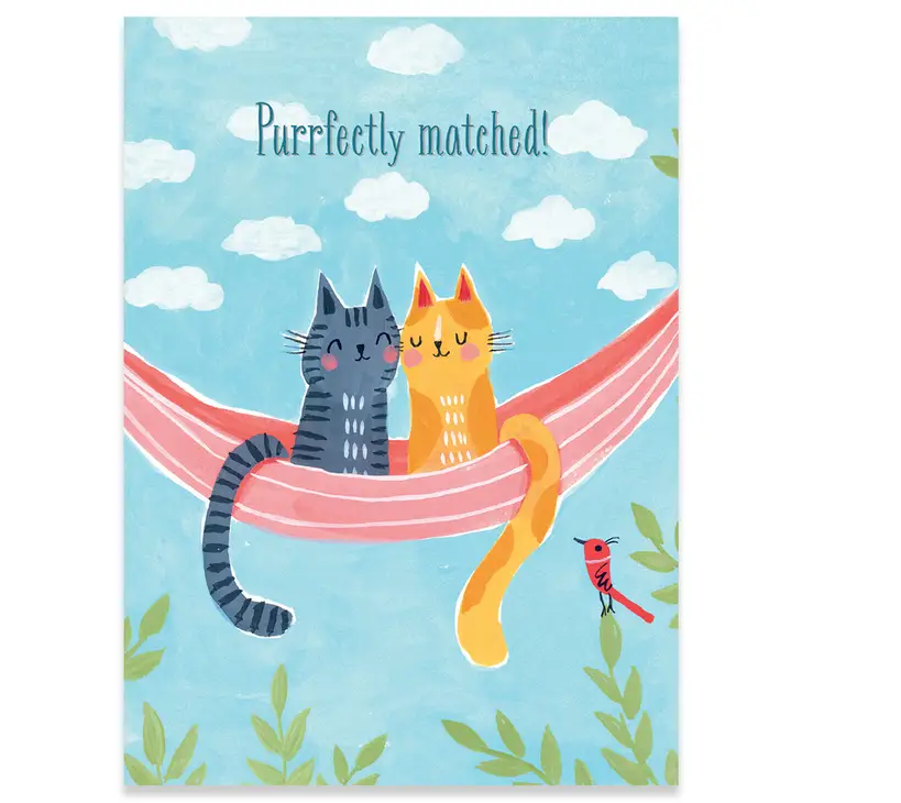Hammock Day Anniversary Card Carte Calypso Jenny K.
