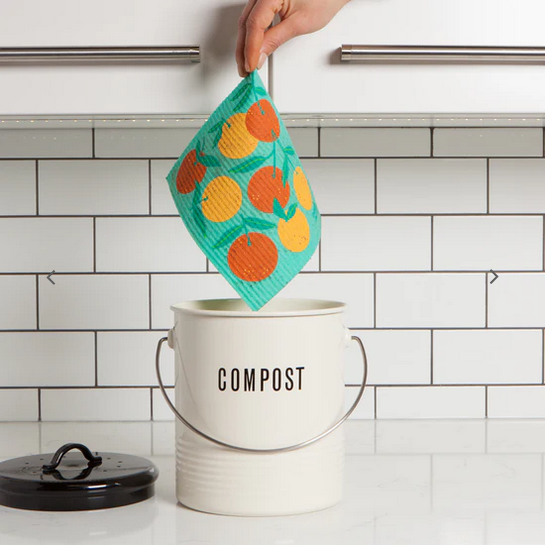 Oranges Swedish Dish Cloth - Thumbnail 3