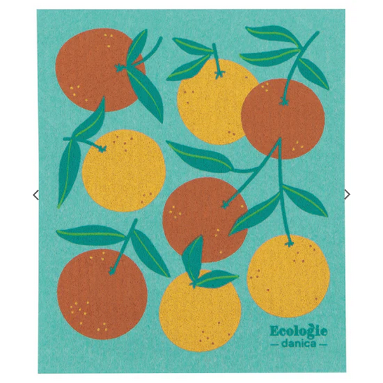 Oranges Swedish Dish Cloth - Thumbnail 2
