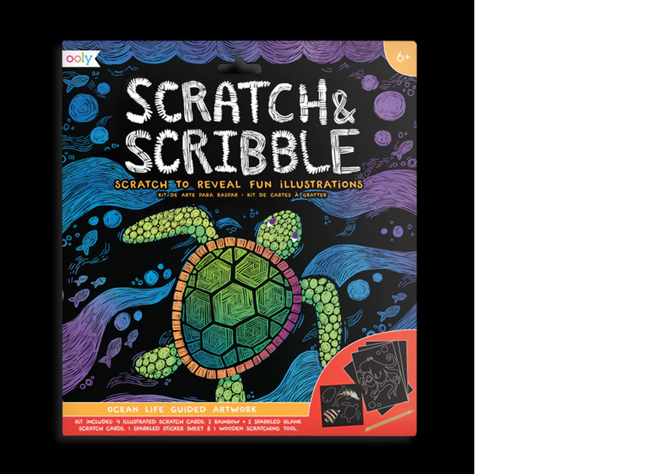 Scratch & Scribble - Fantastic Dragons