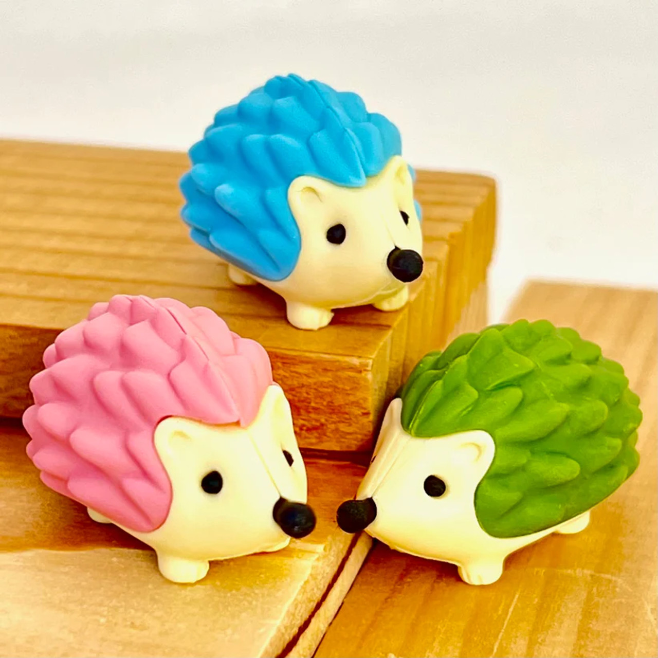 Iwako Hedgehog -3 Colors Eraser