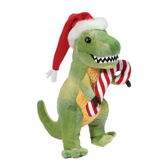 T-REX MINI w/Santa Hat by Douglas | Jenny K